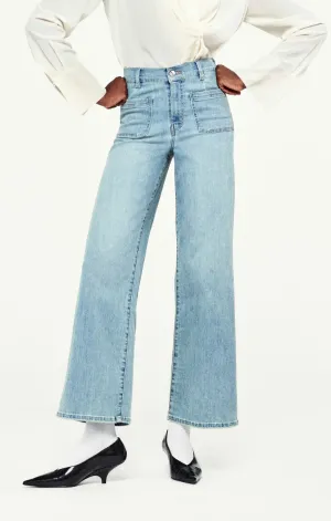 Le Slim Palazzo Bardot Pocket NonSlipGrip