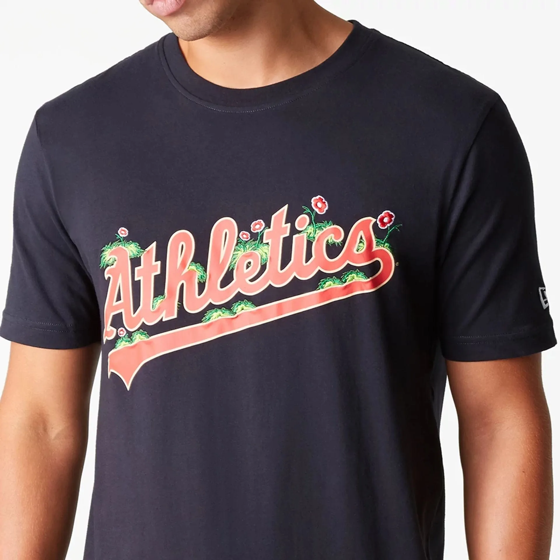 QuickDryTechnology Oakland Athletics MLB Hook Up Navy T-Shirt