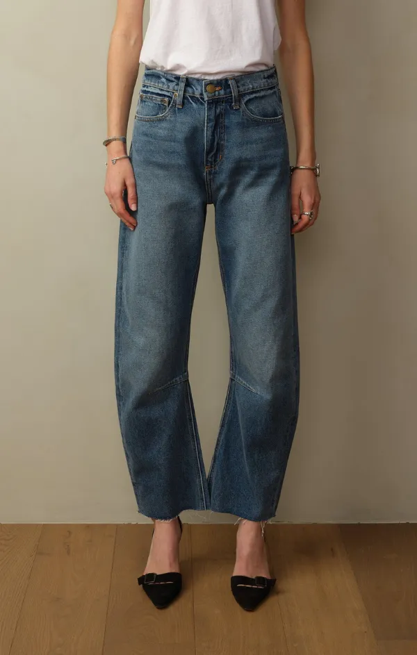 Japanese Denim Pilon Jean Seasonless wear Flexible Knee Articulation