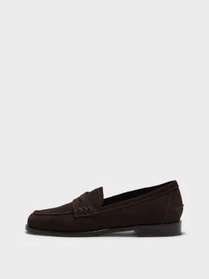 Strap Oscar Suede Loafers