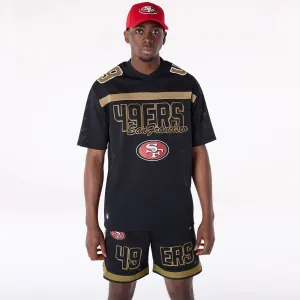 cycling outfit San Francisco 49ers NFL Mesh Black T-Shirt