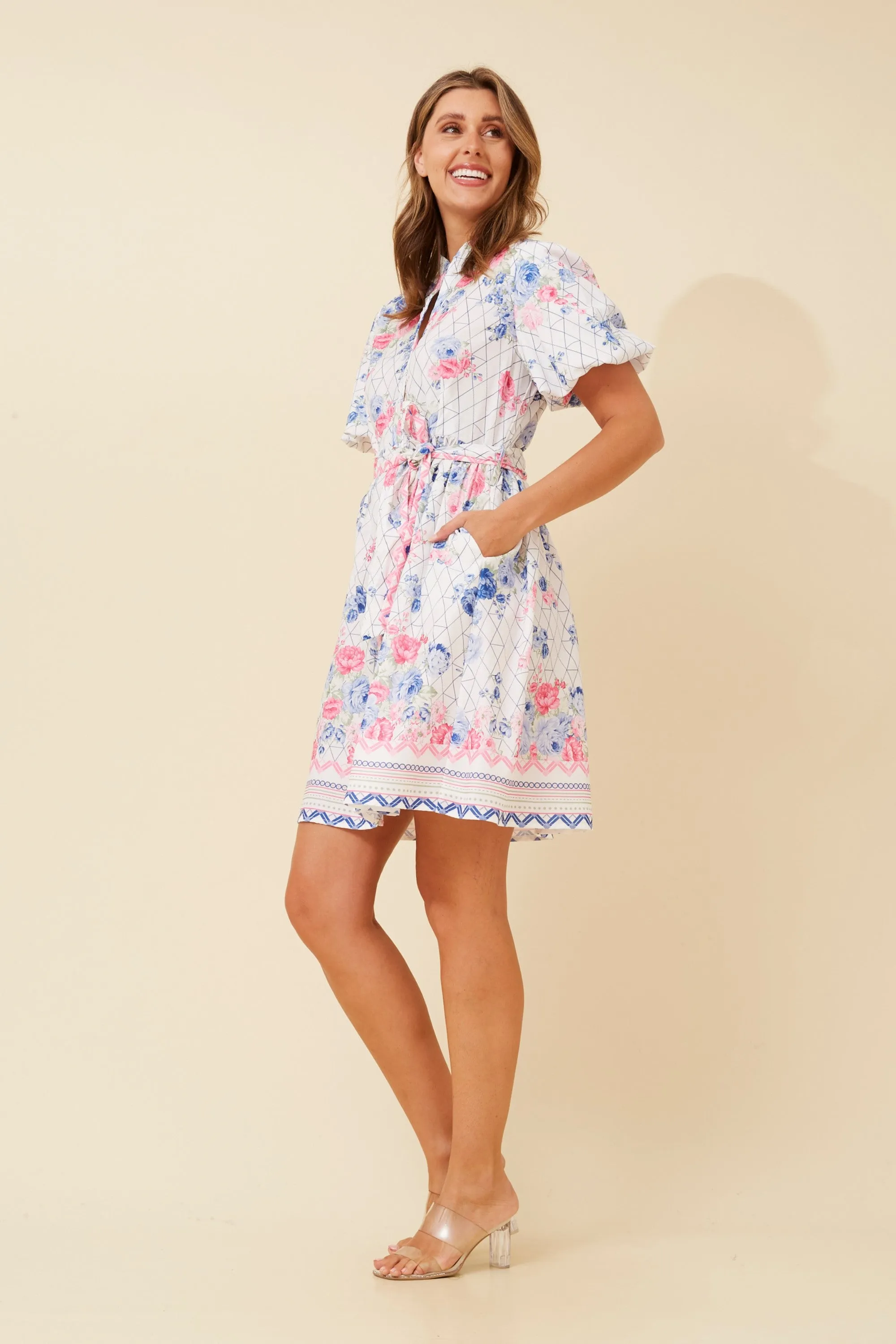 TAMSIN FLORAL DRESS Noble Aura