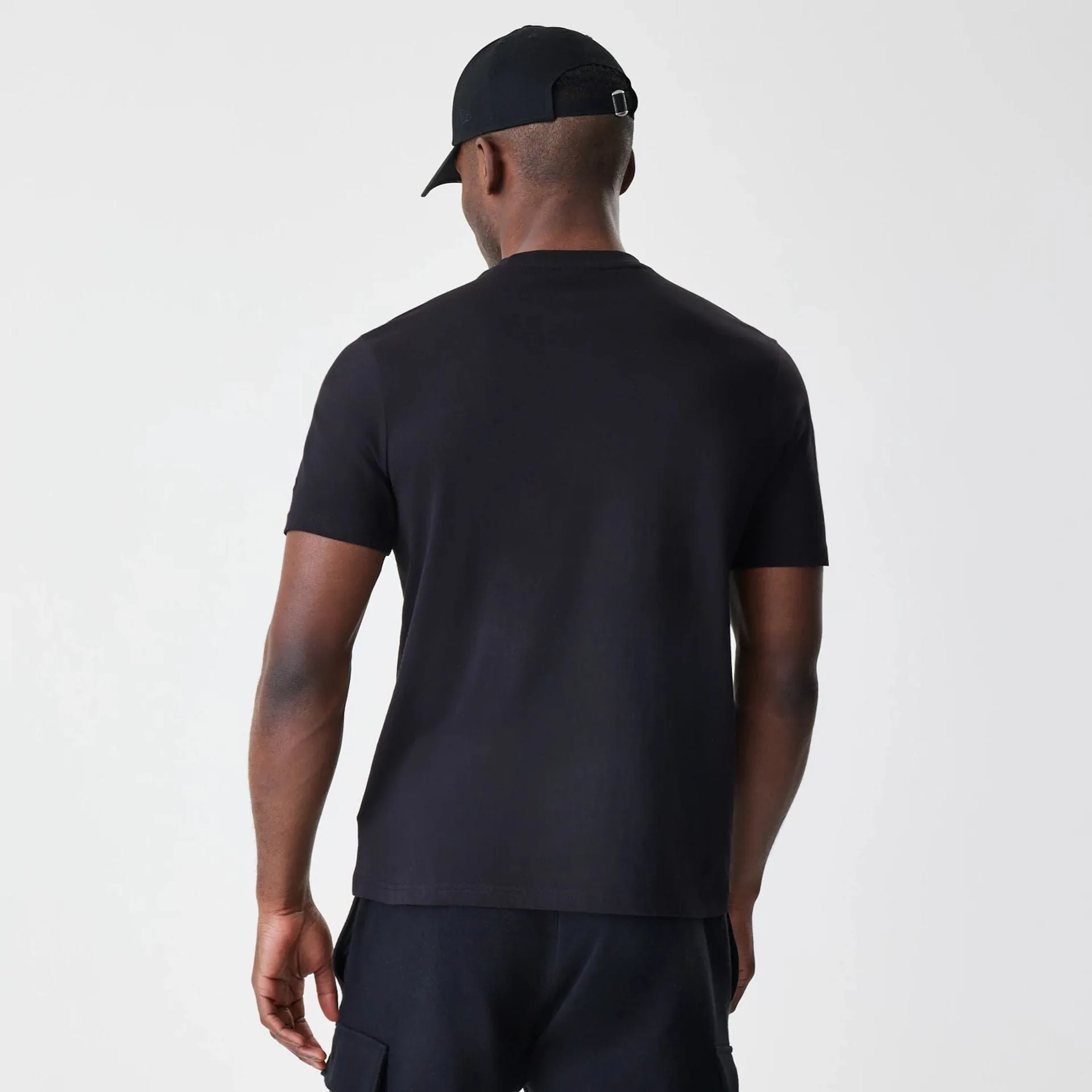 Trendy Vibes LA Lakers NBA Stack Wordmark Black T-Shirt