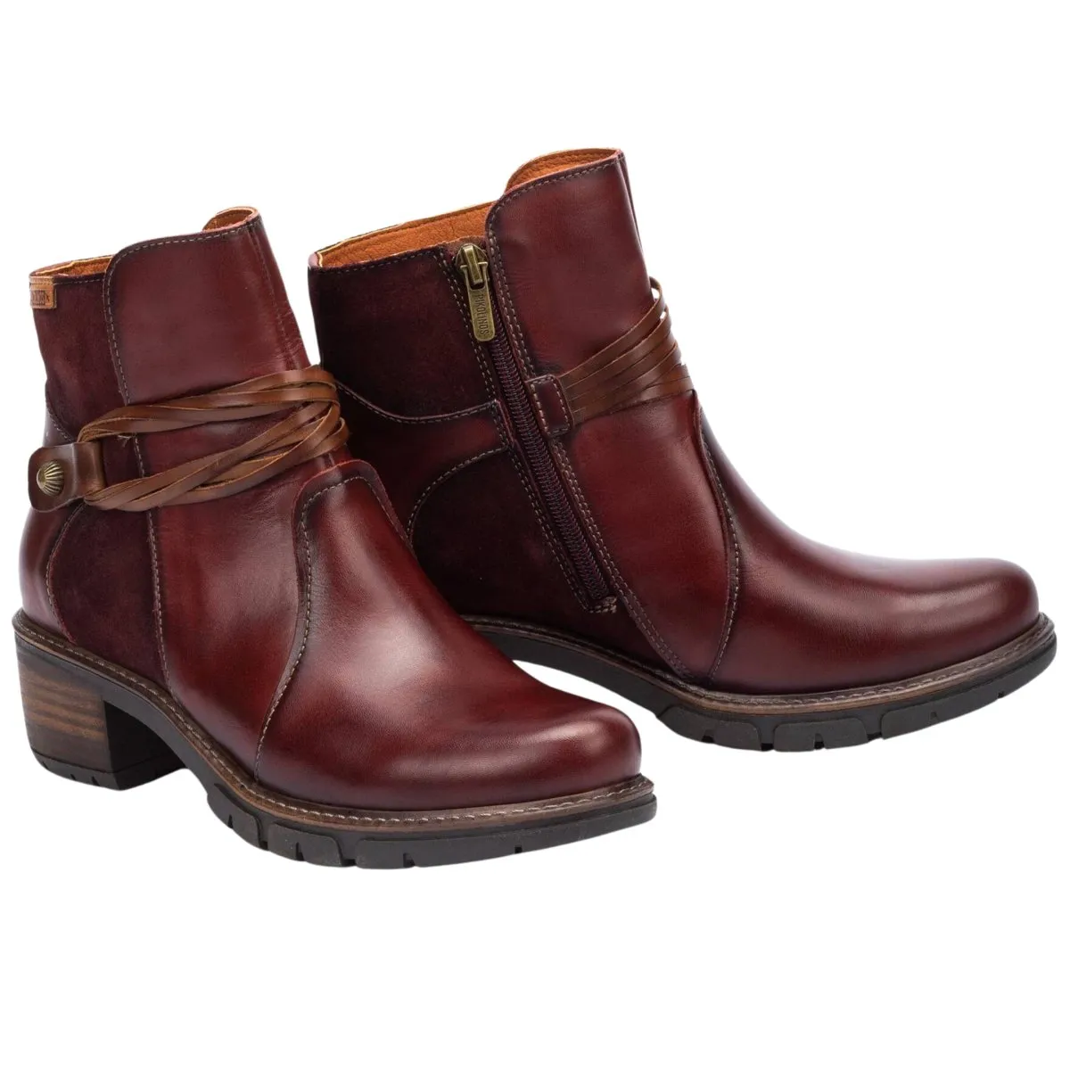 Pikolinos Women's San Sebastian Arcilla Leather Boat shoes Child Pace