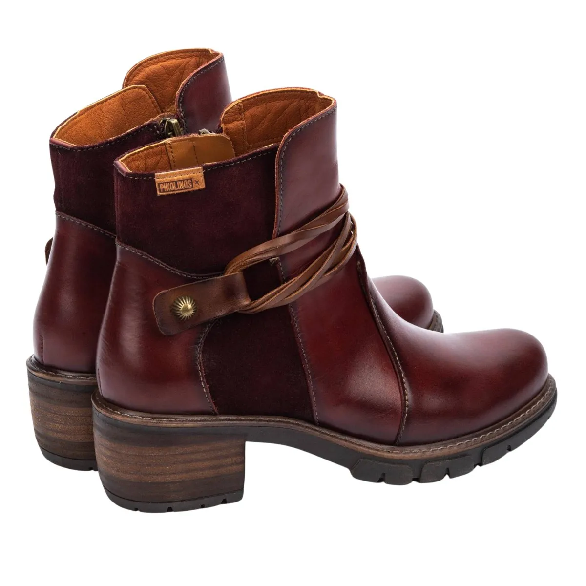 Pikolinos Women's San Sebastian Arcilla Leather Neutral palette Smooth Wear