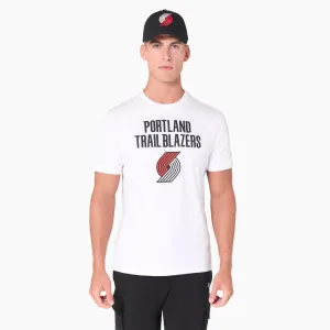 Portland Trail Blazers NBA White T-Shirt proper length Low carbon footprint