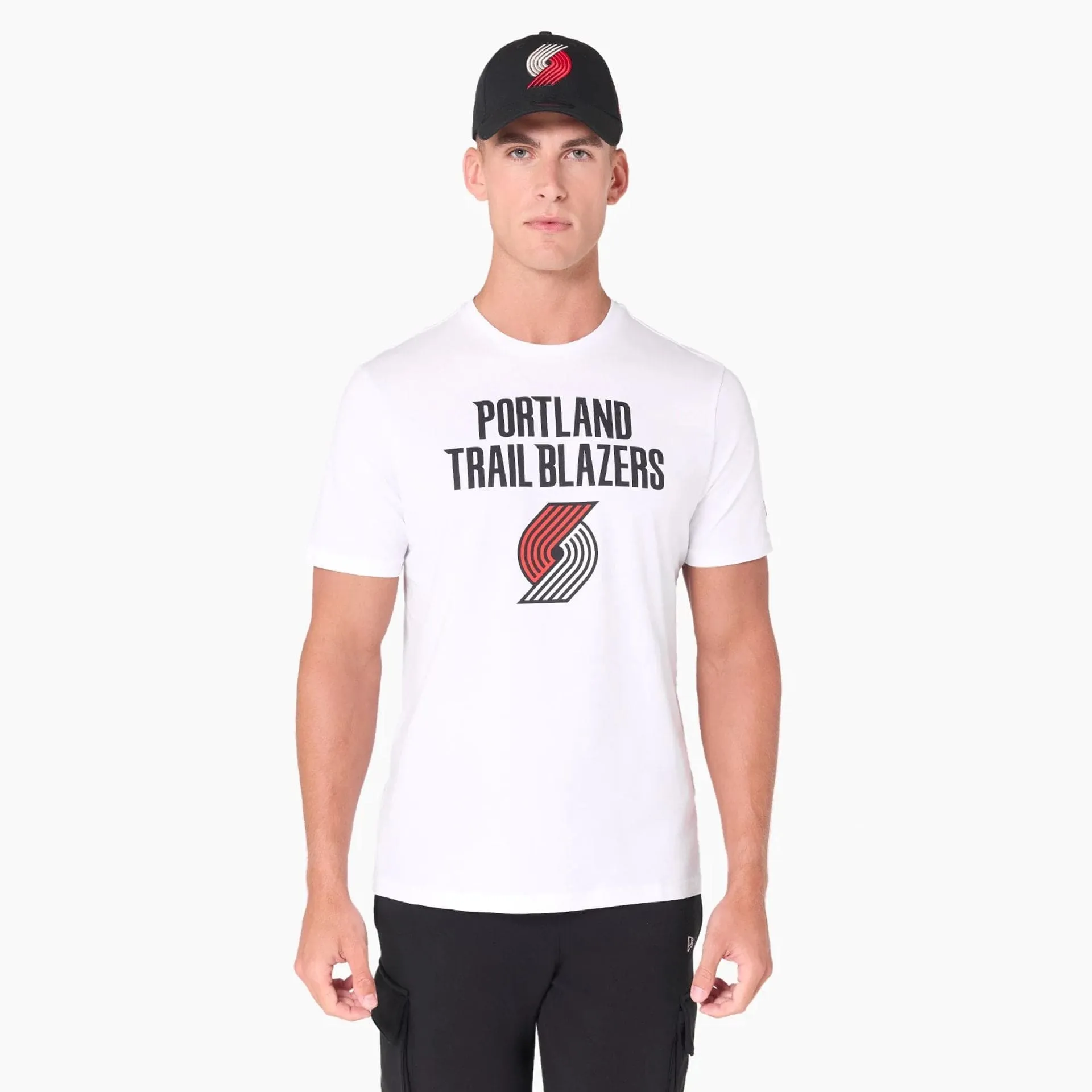Portland Trail Blazers NBA White T-Shirt proper length Low carbon footprint