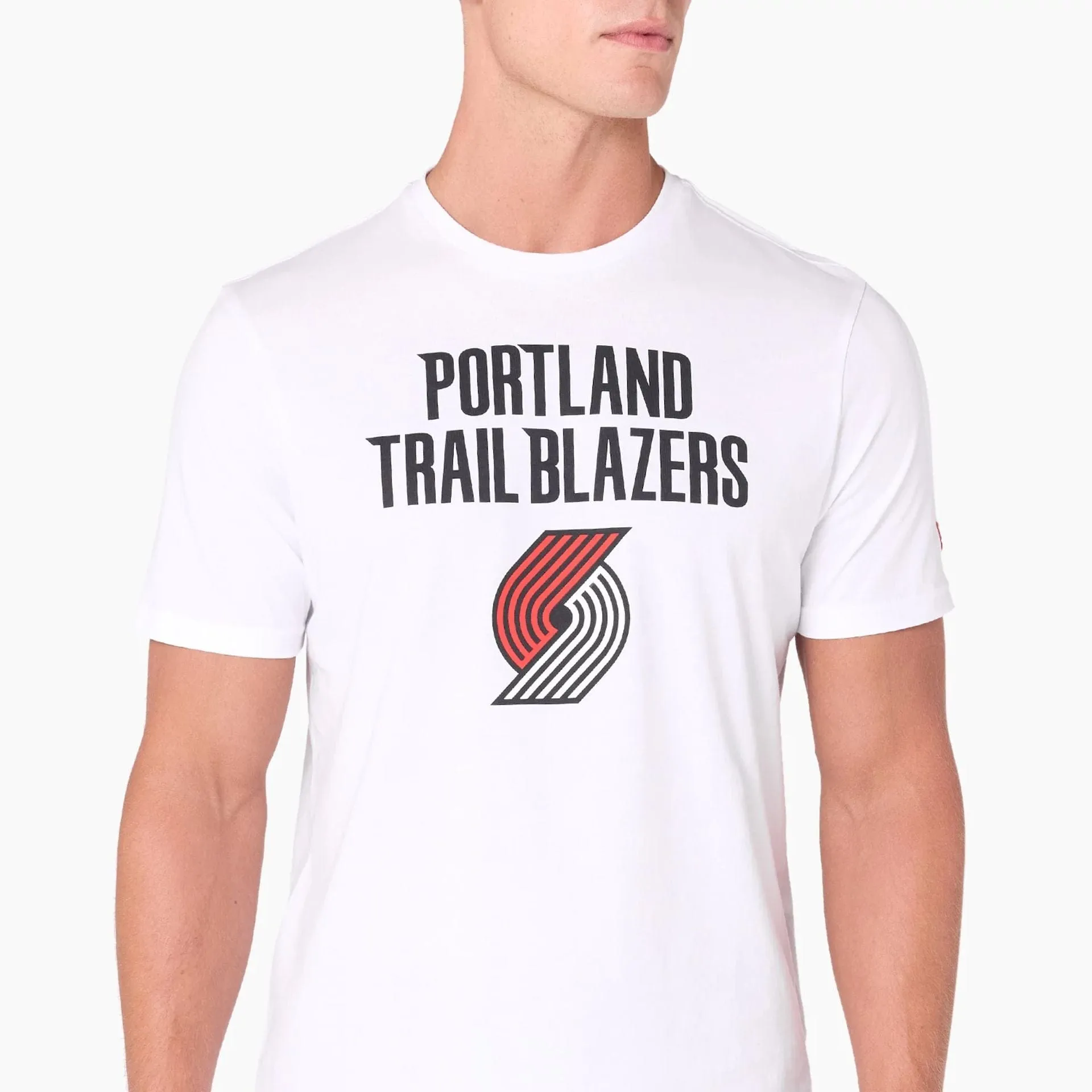 Quick Dry Wear Portland Trail Blazers NBA White T-Shirt