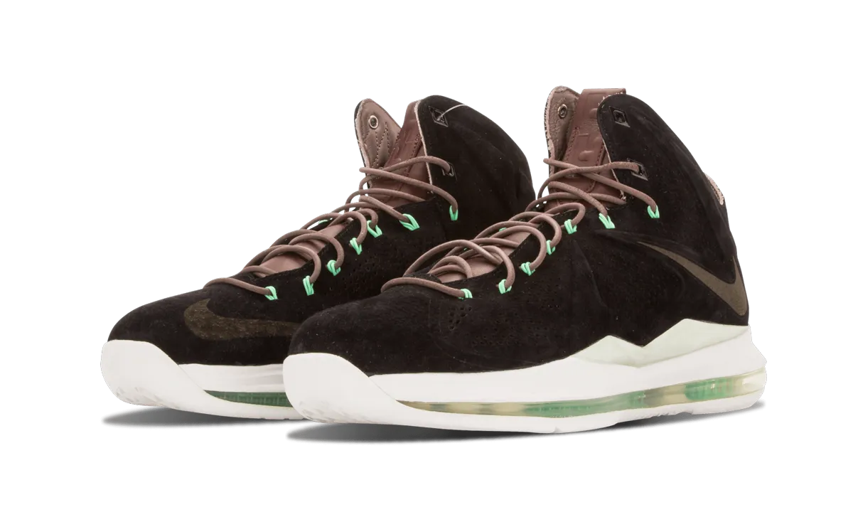 Dry running comfort State - of - the - art Lebron 10 EXT QS "Black Suede"