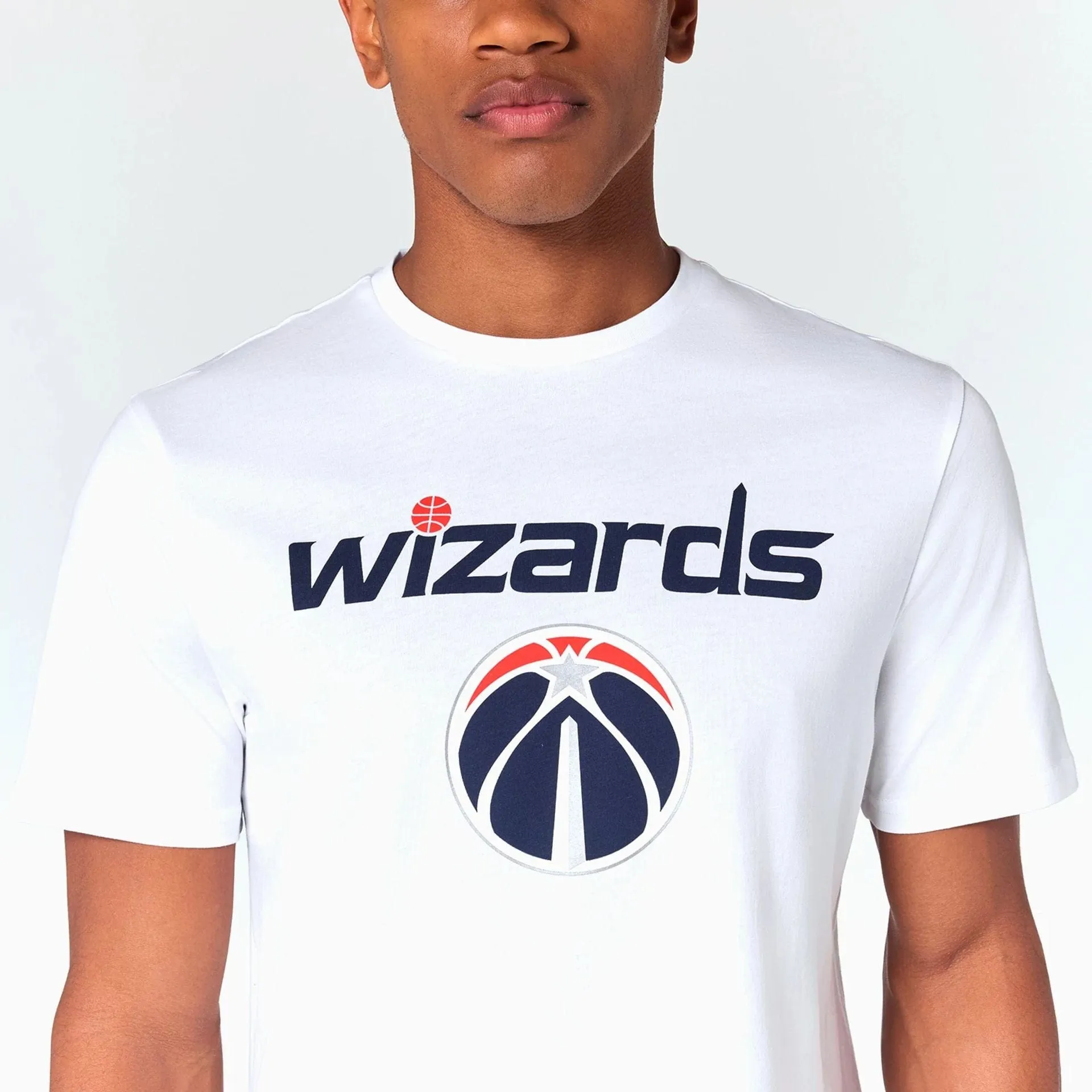 Washington Wizards NBA White T-Shirt Quick Comfort Fit Ultimate Fit