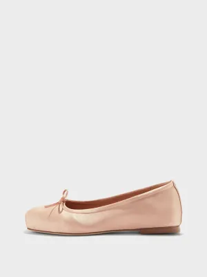 Test Hike Reel Fit Gabriella Satin Ballet Flats