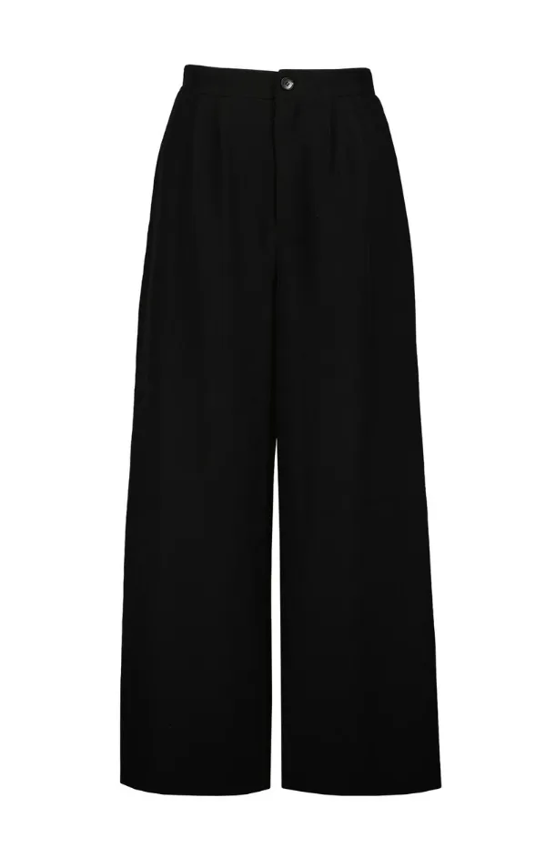 Marbella Wide Leg Pant simple design Relaxed fit wear