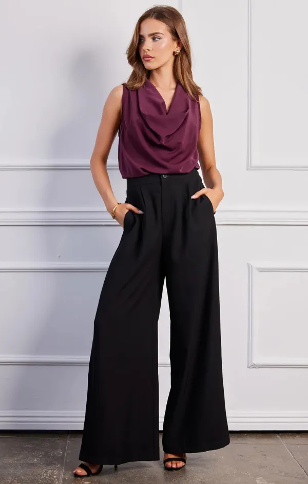 LowProfileStitching Marbella Wide Leg Pant