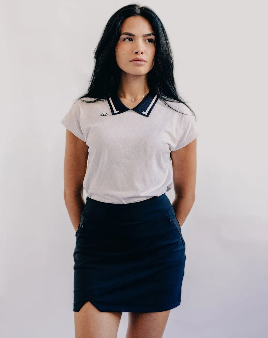 Radmor Karley Deco Diamond - Snow White/Wisteria Beach relaxation Breathable Stretch