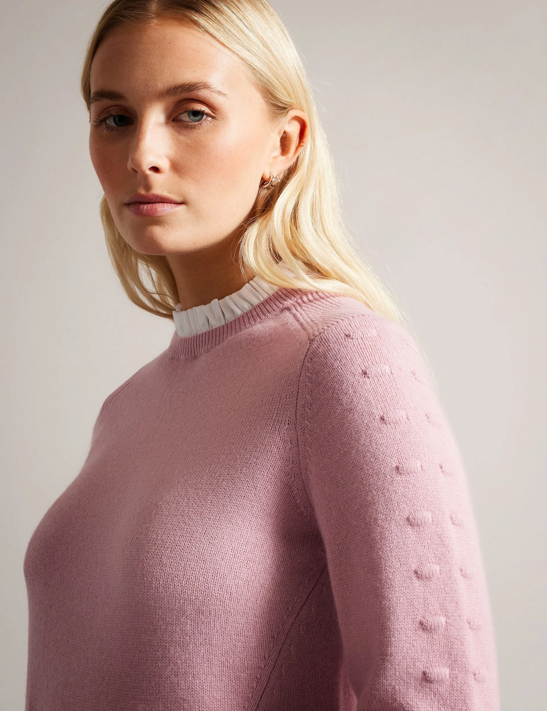 Athletic Hoodie LISSIAH | DUSKY-PINK