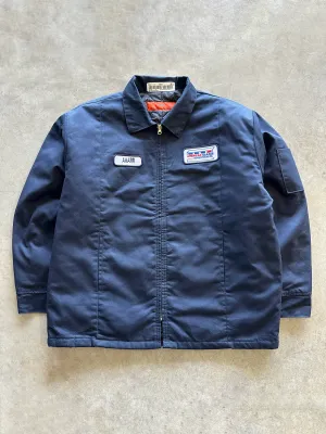 Recycled Polyester Blend 1990s work jacket (L)