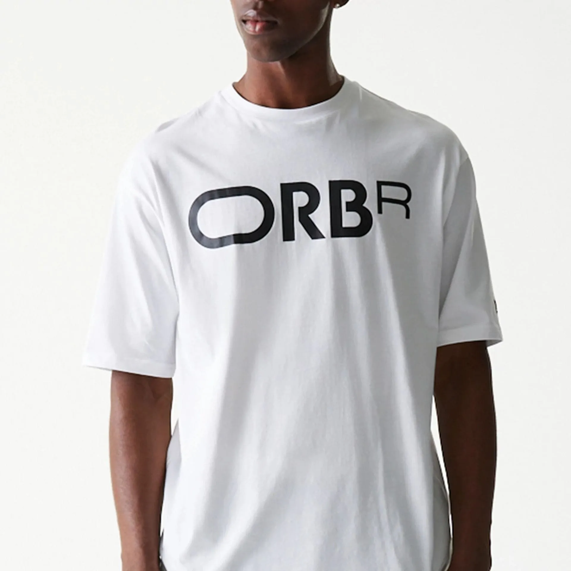 Performance Fit Modern Style Trend Red Bull Racing Profile White Oversized T-Shirt