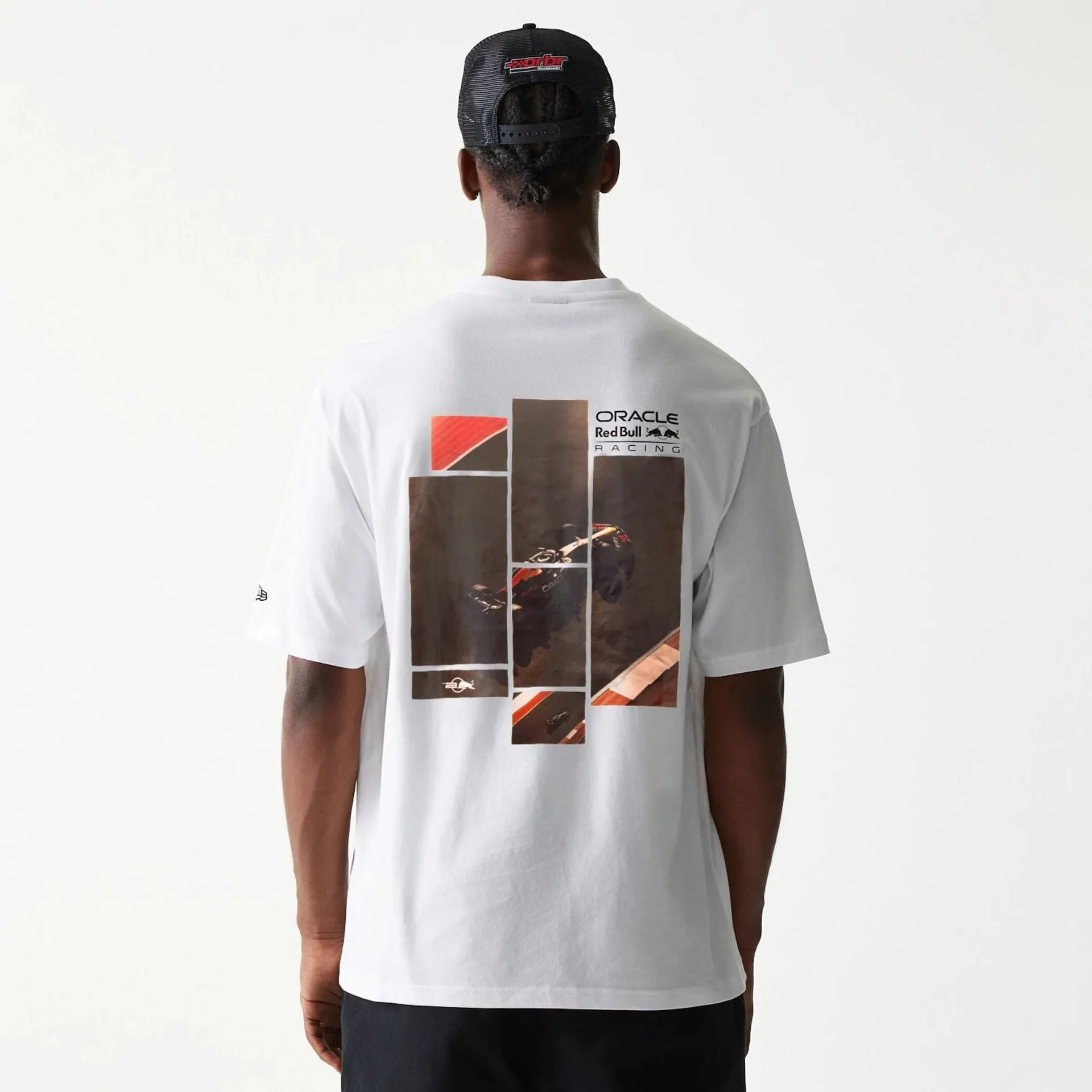 Red Bull Racing White Oversized T-Shirt FlexibleKnit