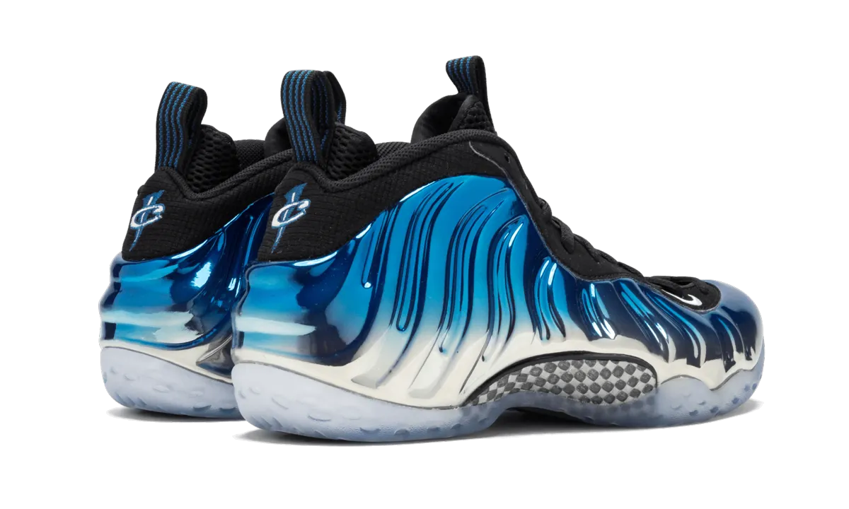Hygroscopic Insole leather upper durability Air Foamposite One PRM "Blue Mirror"