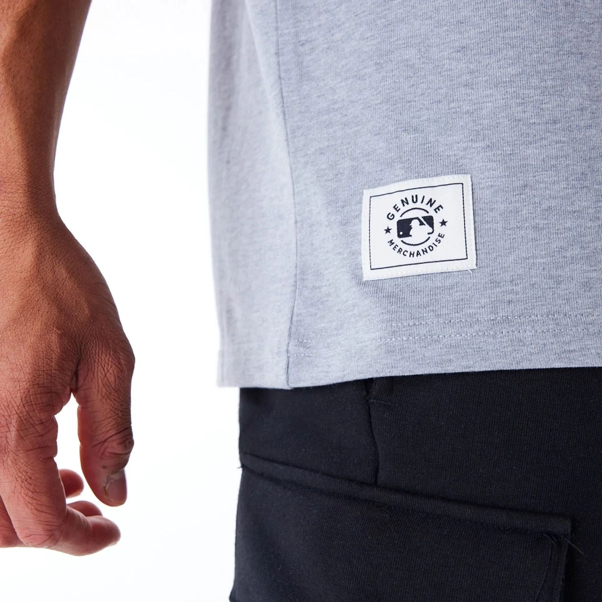 Stylish and Cozy Oakland Athletics MLB Rib Infill Grey Oversized T-Shirt