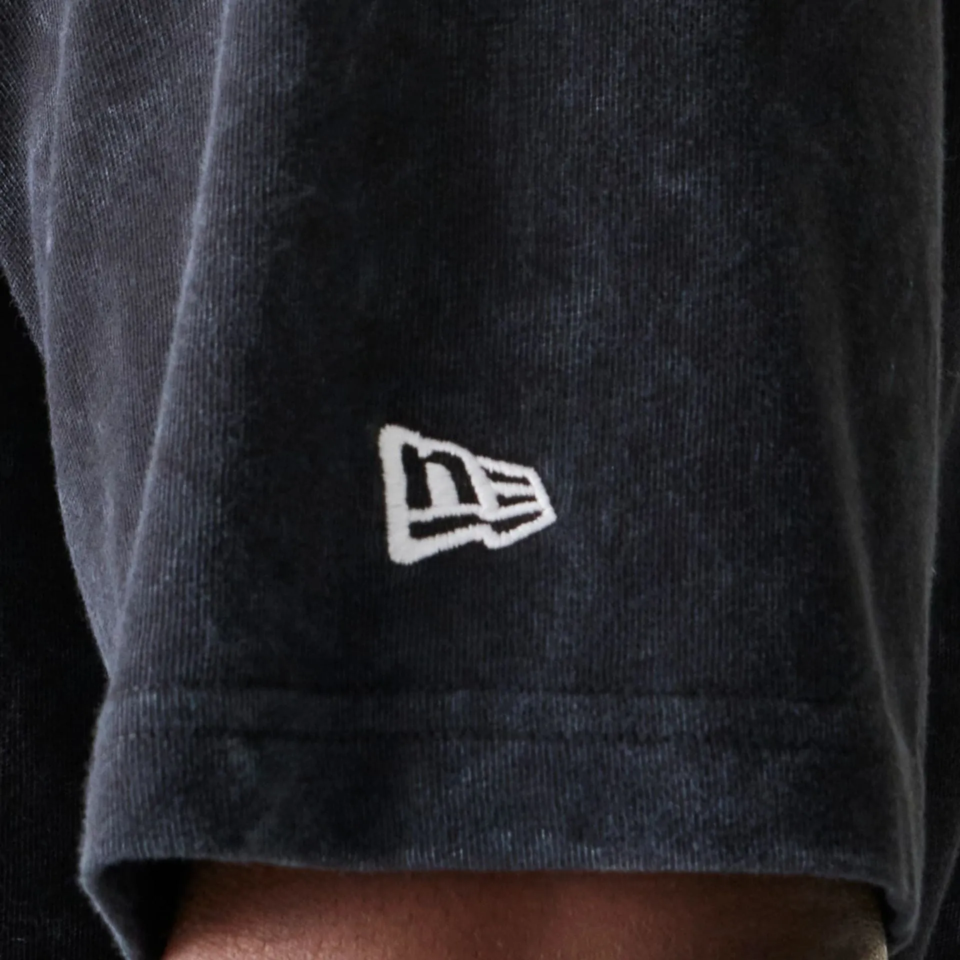 Unisex Core New England Patriots NFL Games Premium Apparel Black Oversized T-Shirt