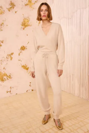 Lightweight insulation Danica Cashmere Pants - Melange