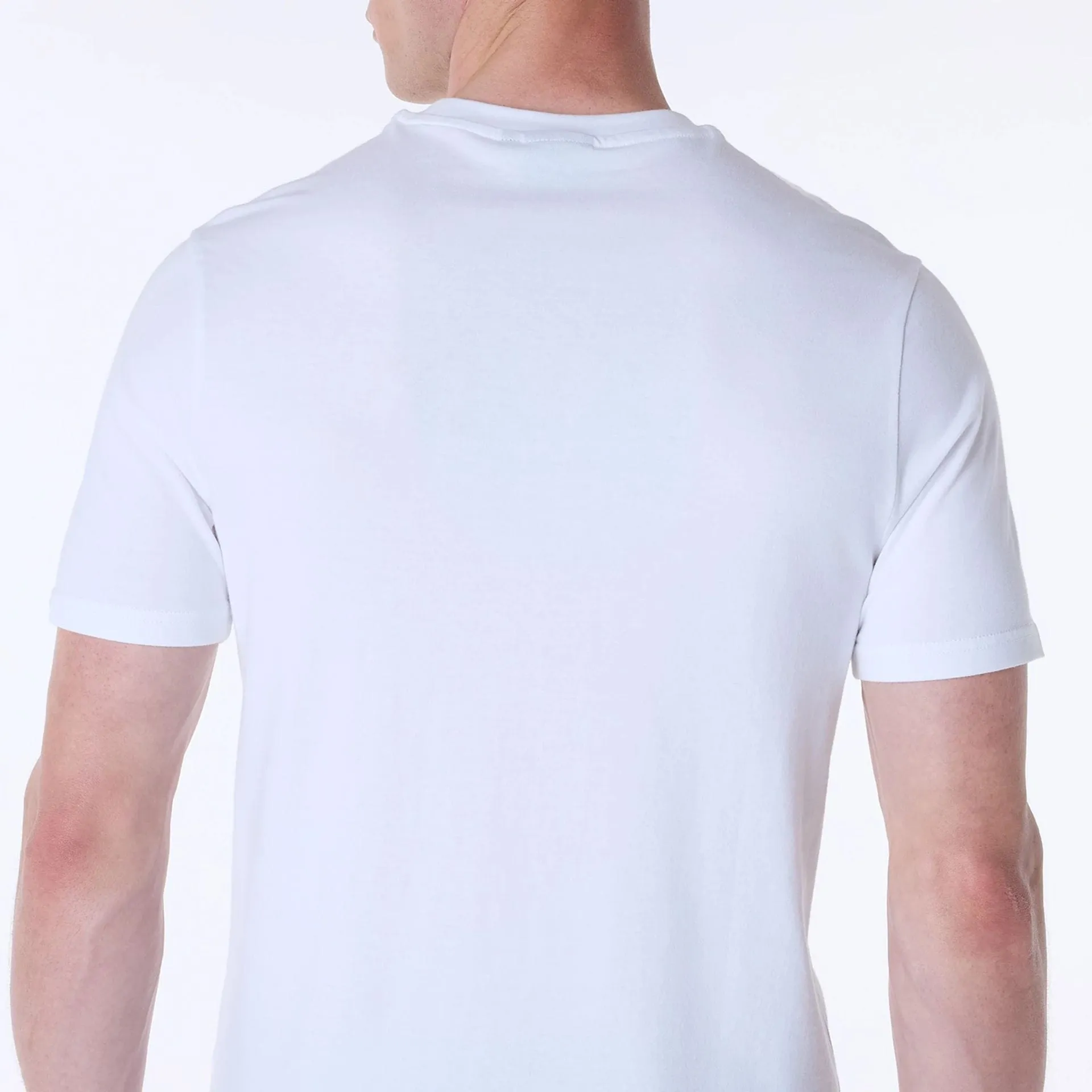 LA Lakers Basketball Graphic White T-Shirt Layer-Friendly