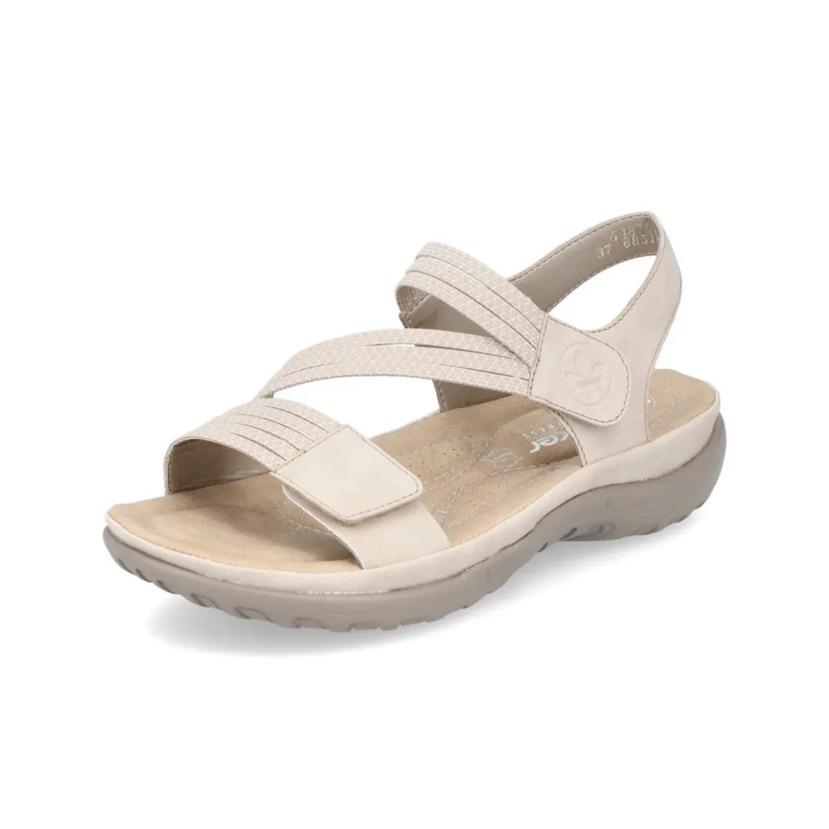 Rieker Women's 64870-62 Franja Ginger/White Cafe Style Leap Step