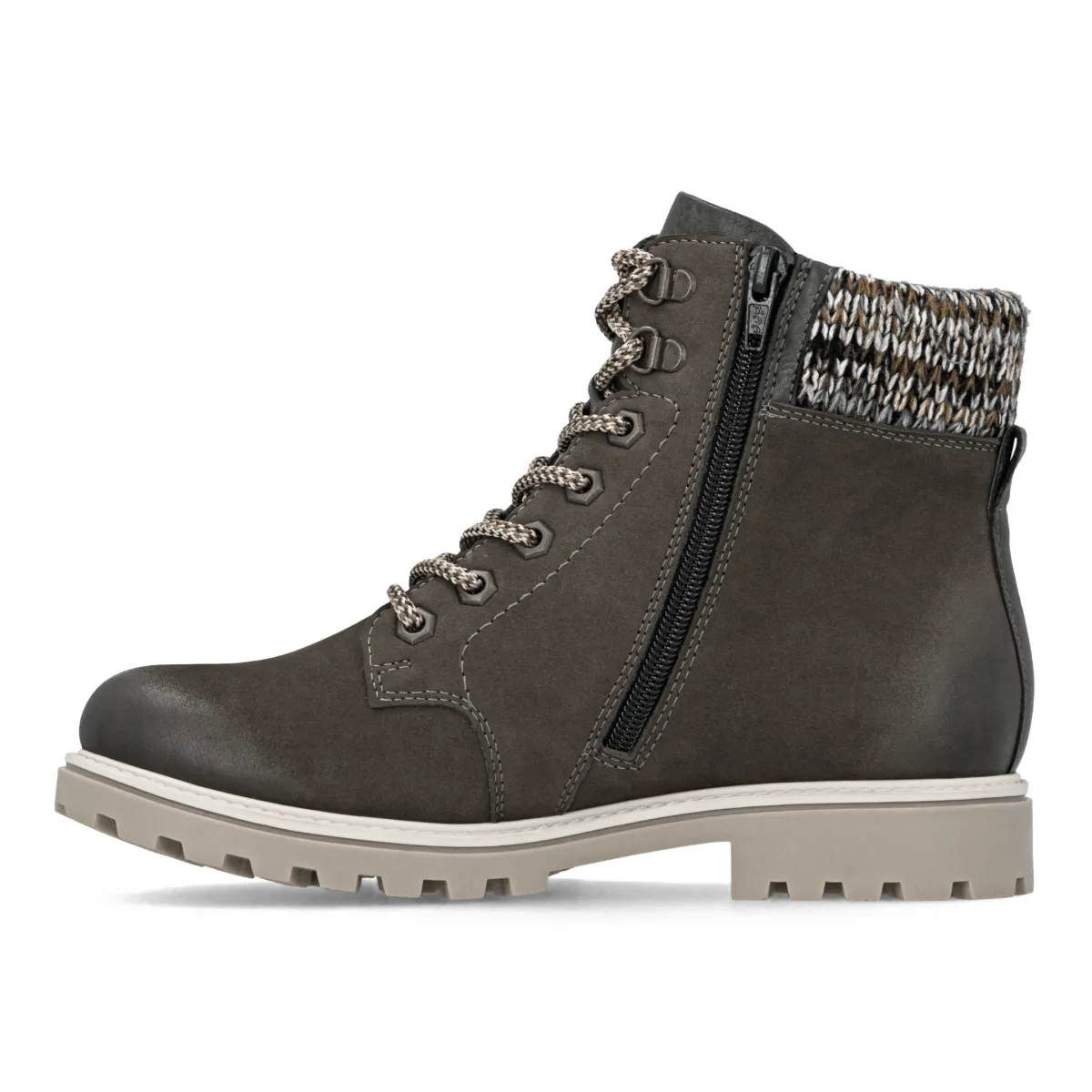 Soft Design Rieker Women's D8487-45 Smoke Knit