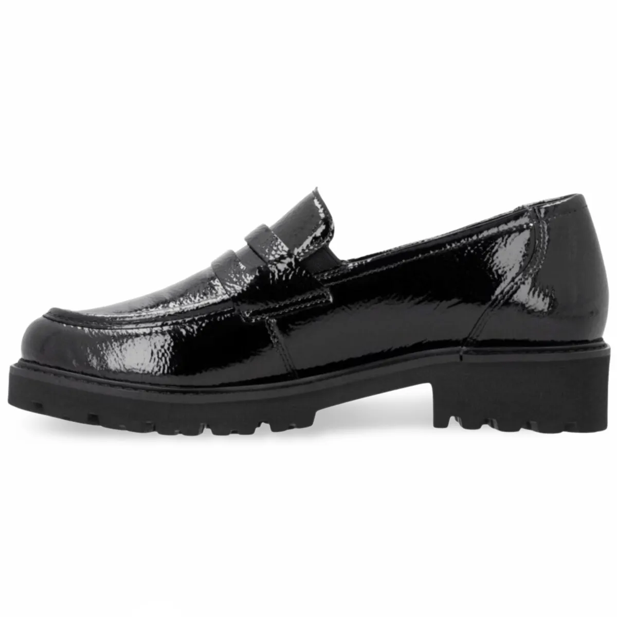 Lightweight Outsole Family Fit Rieker Women's D8602-00 Black Patent