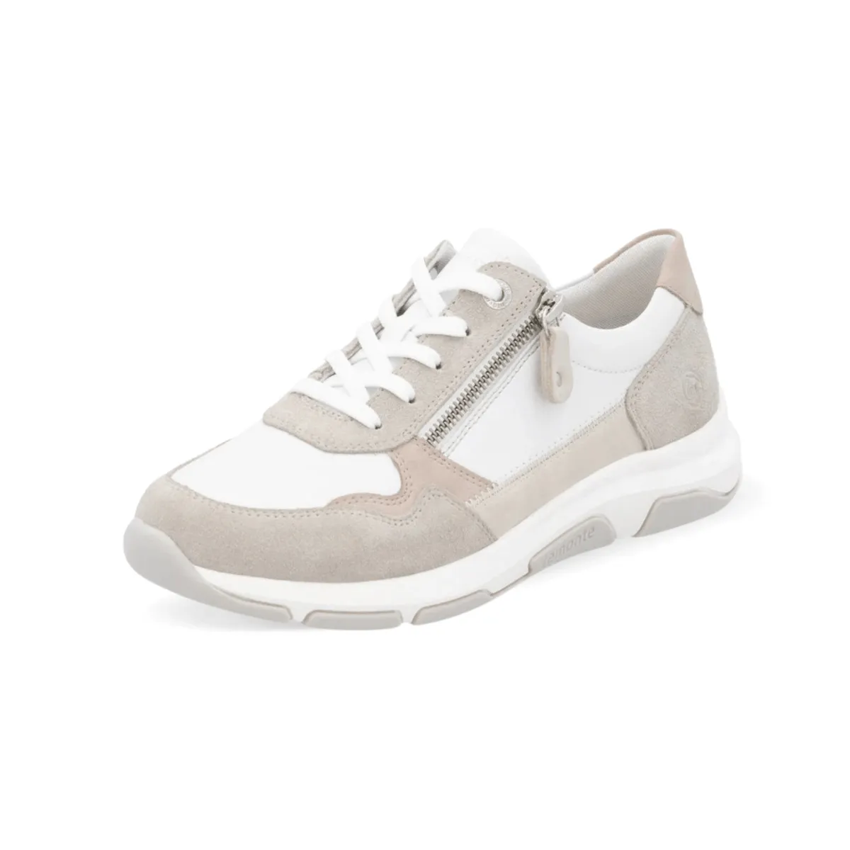 Rieker Women's Soraya D1S03-81 Quartz/White/Rose/Cream Hardwearing Active Mode