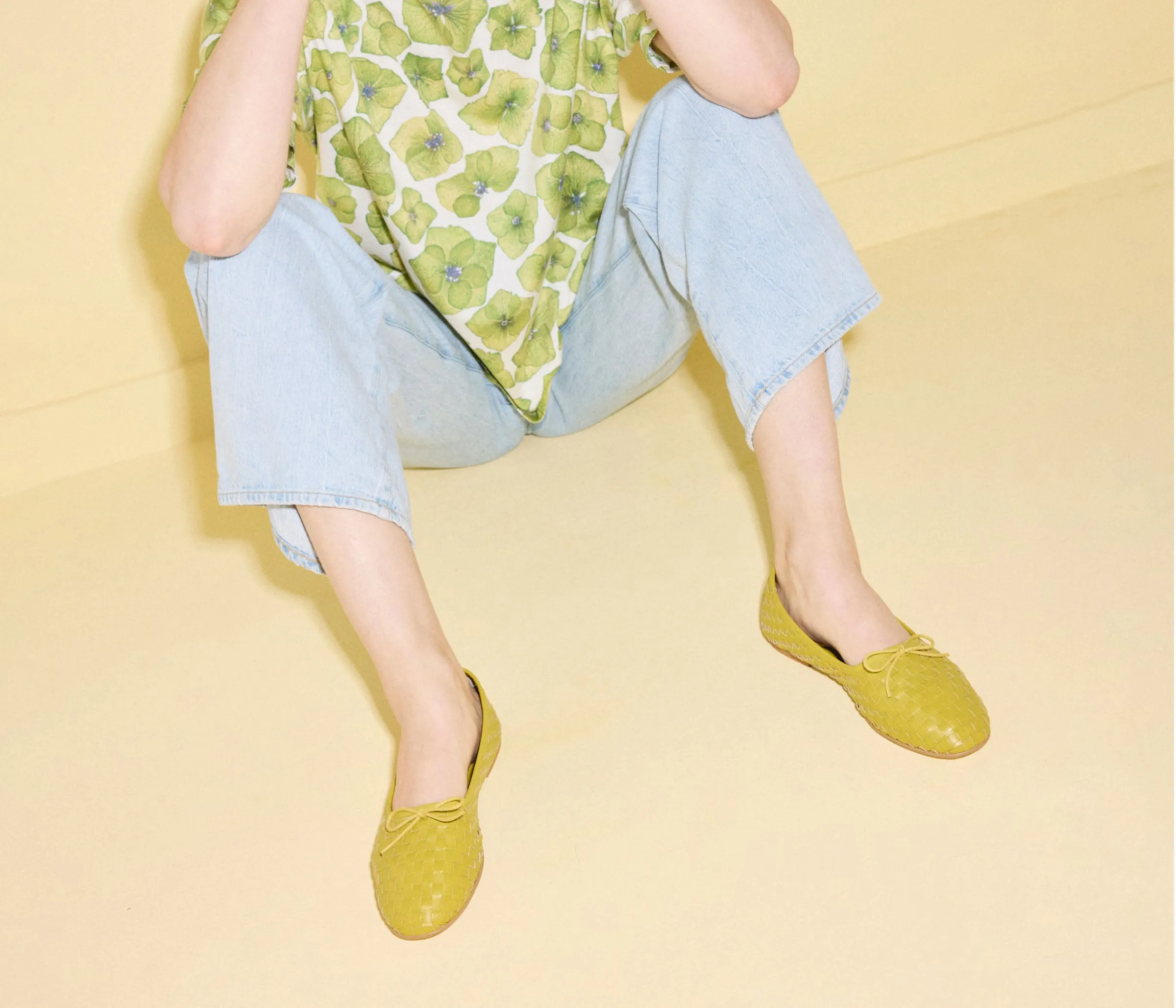 Cushioned ride ROMA ROUND TOE BALLET FLAT