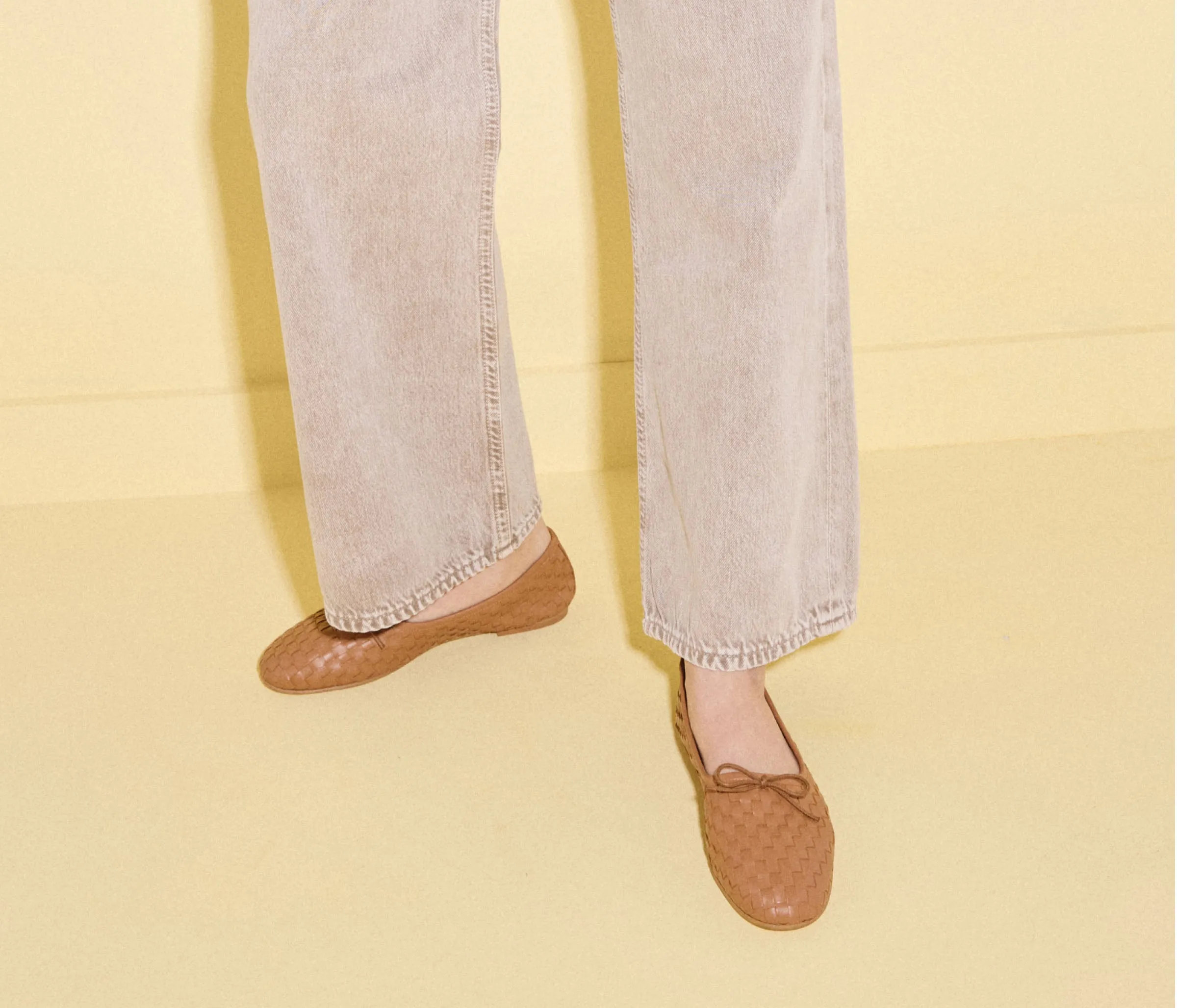 Urban Tasks Stair Step ROMA ROUND TOE BALLET FLAT