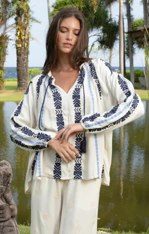 AntiOdor Fabric DurableStitching Flore Blouse