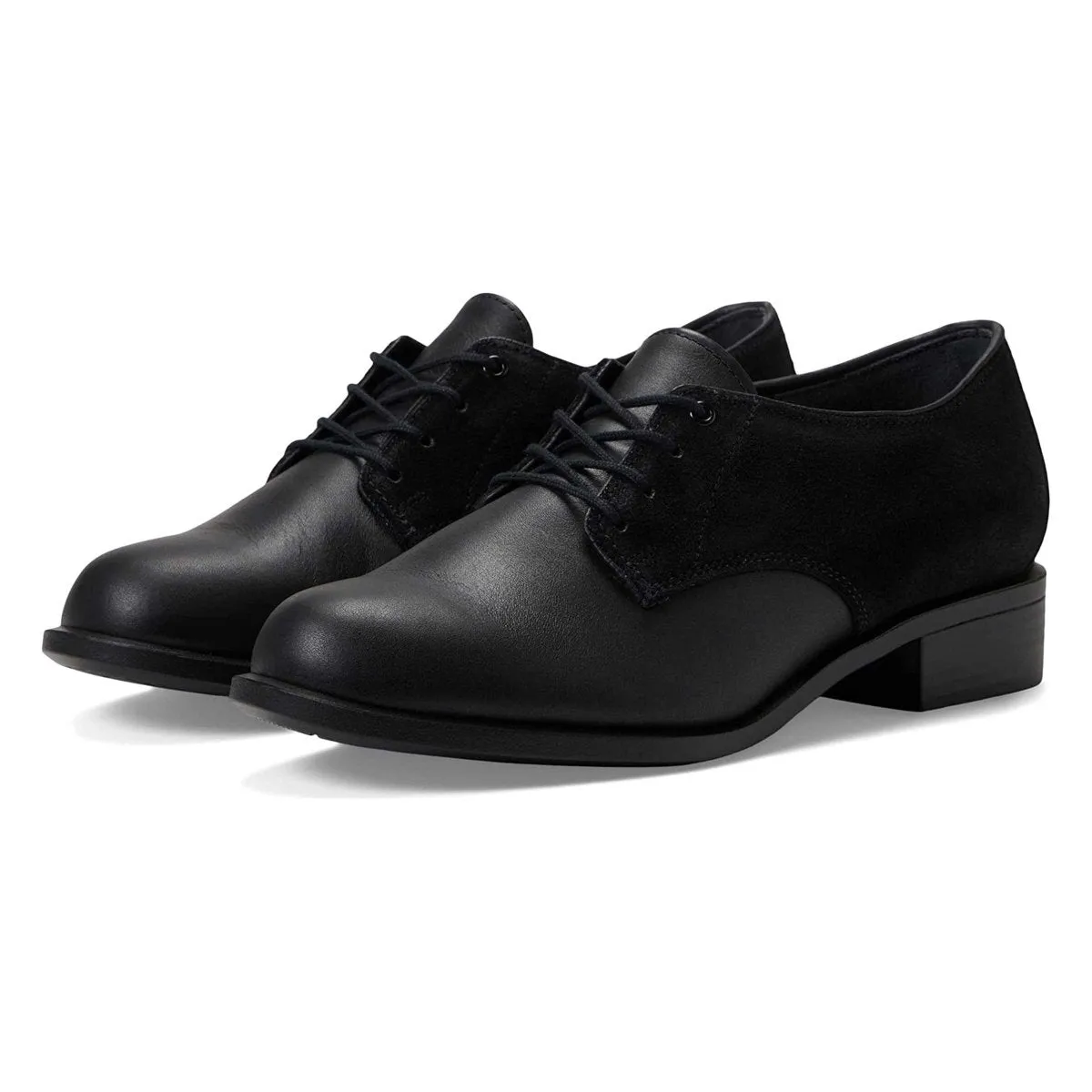 S A S Women's Annex Black Caviar Suede Fashion Element