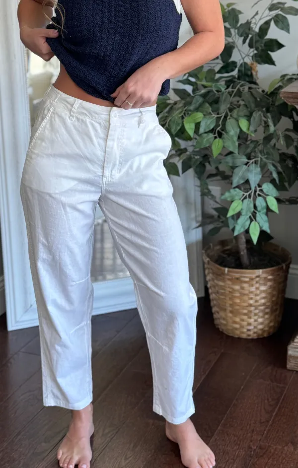 Comfort Fit Wear Sal Barrel Leg Pant