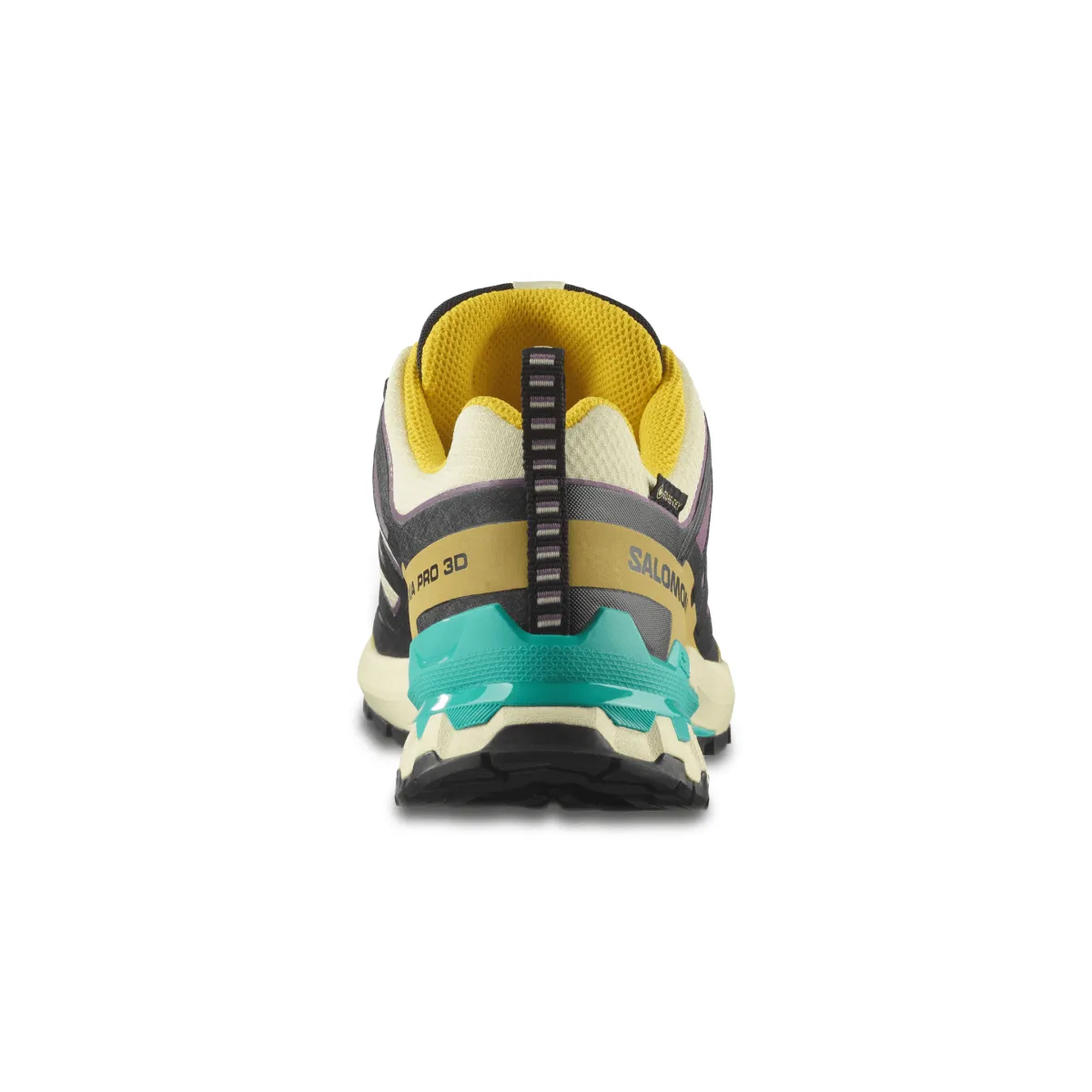 Salomon Women's XA Pro 3D V9 Gore-Tex Transparent Yellow/Black/Waterfall Airy Feel
