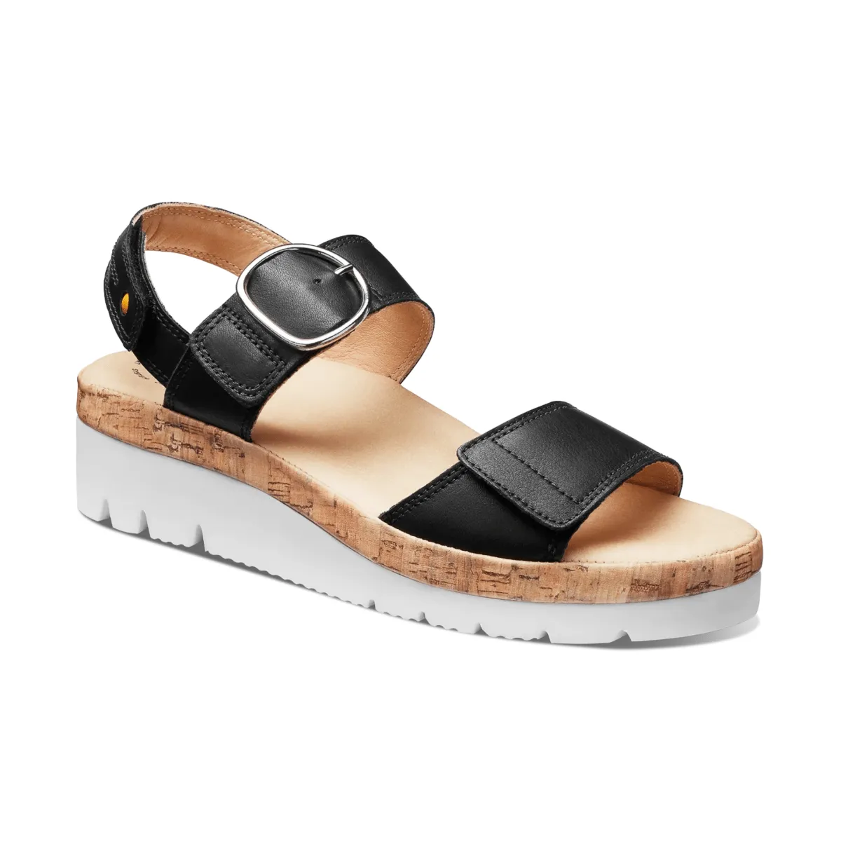 Samuel Hubbard Women's Portola Black Nubuck Leather Smart Casual Shell Walk