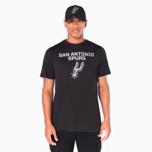 Slim Comfort Elegant San Antonio Spurs NBA Black T-Shirt