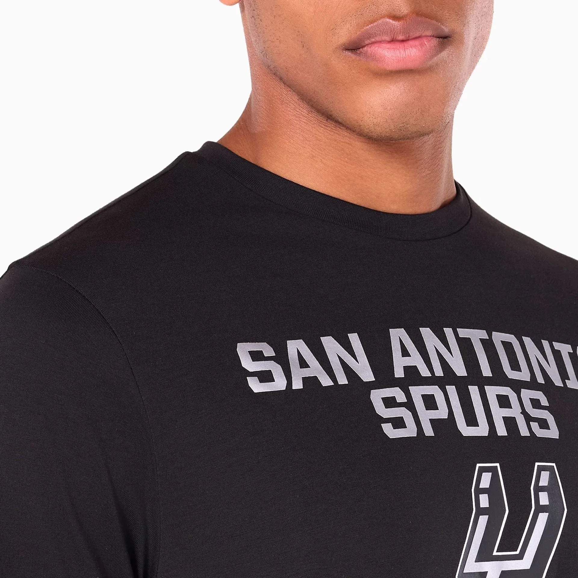 San Antonio Spurs NBA Black T-Shirt Premium Comfort