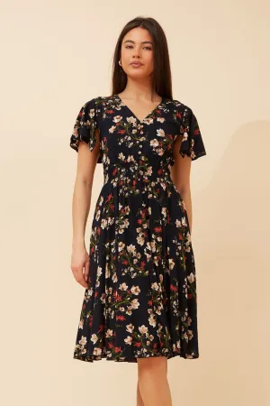 SANDY FLORAL DRESS Soft Shape