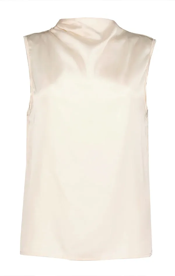 Ultraviolet Protection Summer Skirt Cowl Neck Top