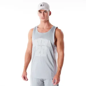 timeless Indoor clothing New Era Grey Mesh Tank Top