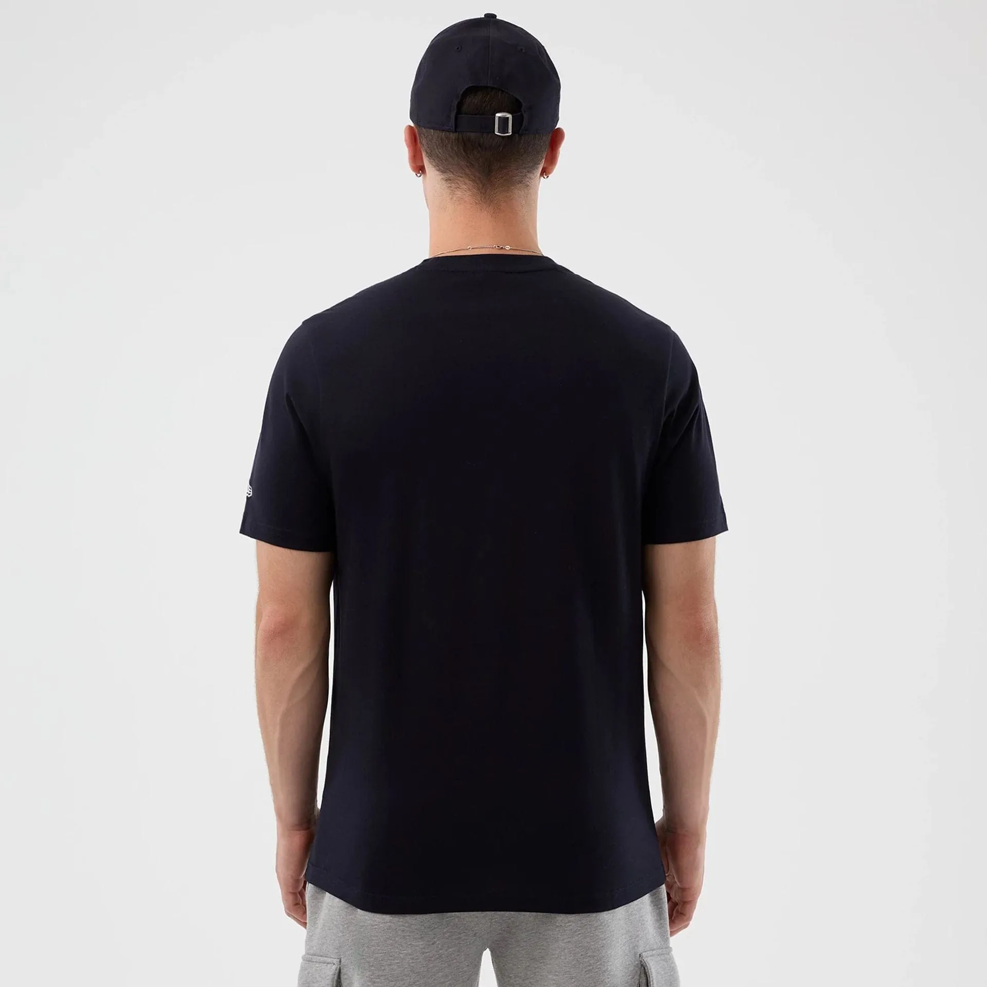 LA Dodgers MLB Back To School Navy T-Shirt Beaded details