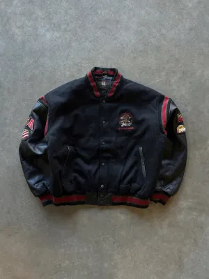 ThermalReflective 90s ??Hunting Club?? varsity jacket (XL)