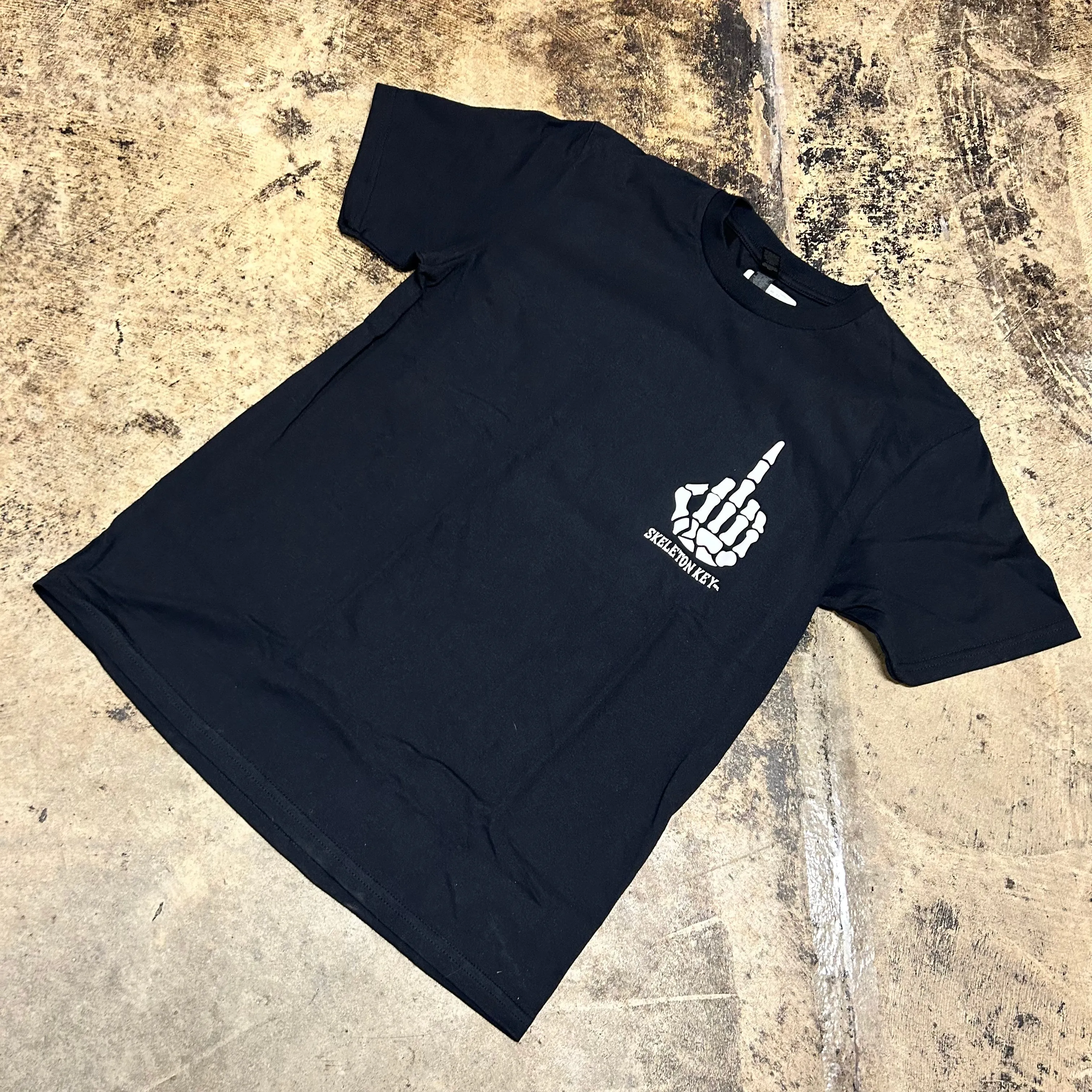 SKELETON KEY WITH ALL DUE RESPECT TSHIRT QuickDryTechnology