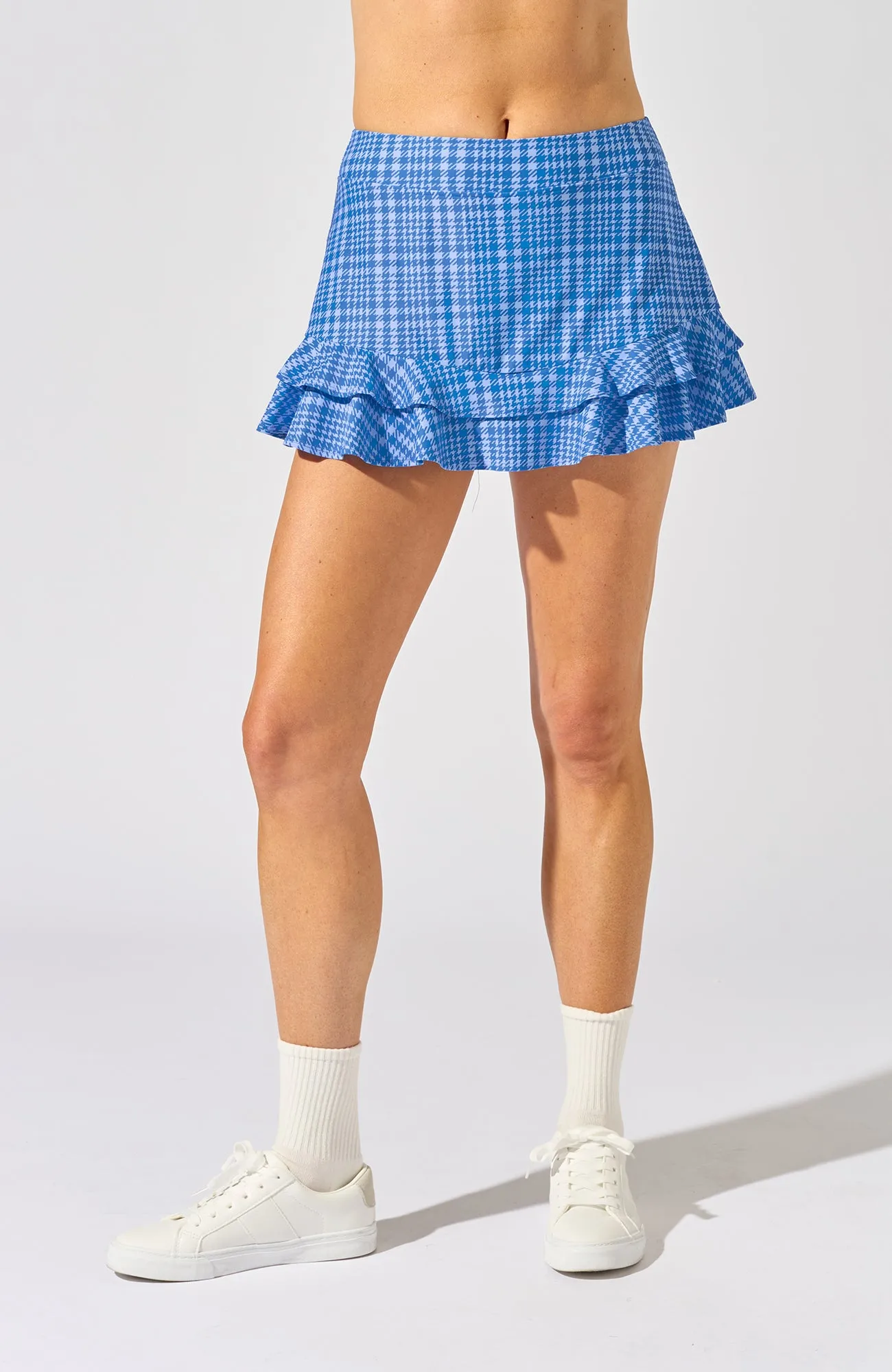 casual finish Satin feel Deuce Skirt