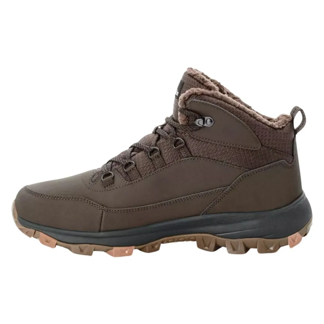 jack wolfskin Everquest Texapore Mid Men's Waterproof Winter Shoes cross-trainers' shoes Pronation Control Feature