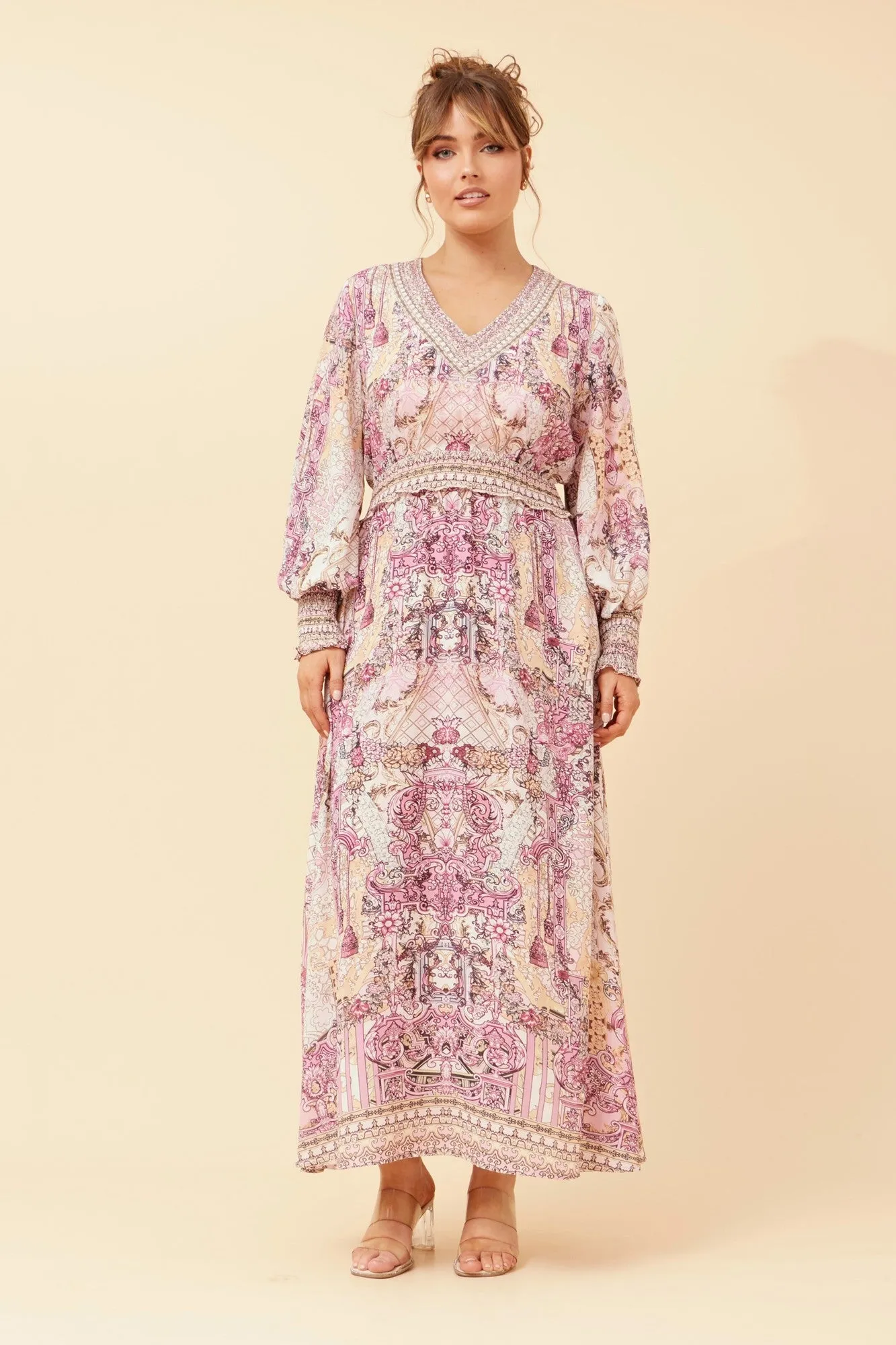 Heritage-Brand ENA ARABESQUE MAXI DRESS