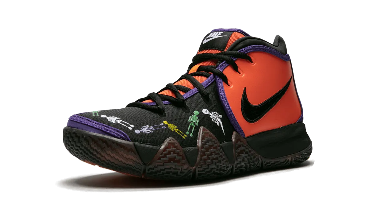 Kyrie 4 Dotd Tv PE 1 "Day of the Dead" jogging shoe add - ons